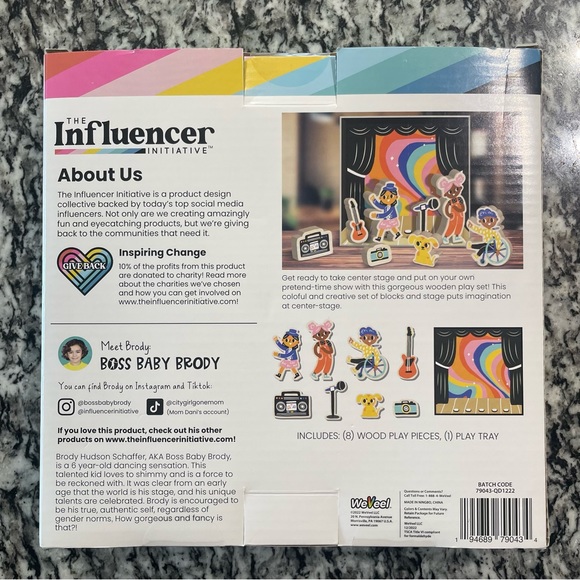 The Influencer Initiative Boss Baby Brody Wooden Play Set - Picture 4 of 9